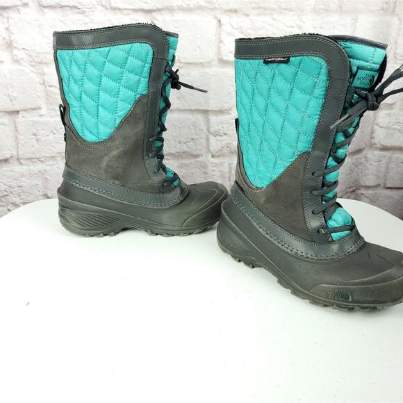 The North Face Thermoball Shellista boots size 4 - Picture 2 of 10